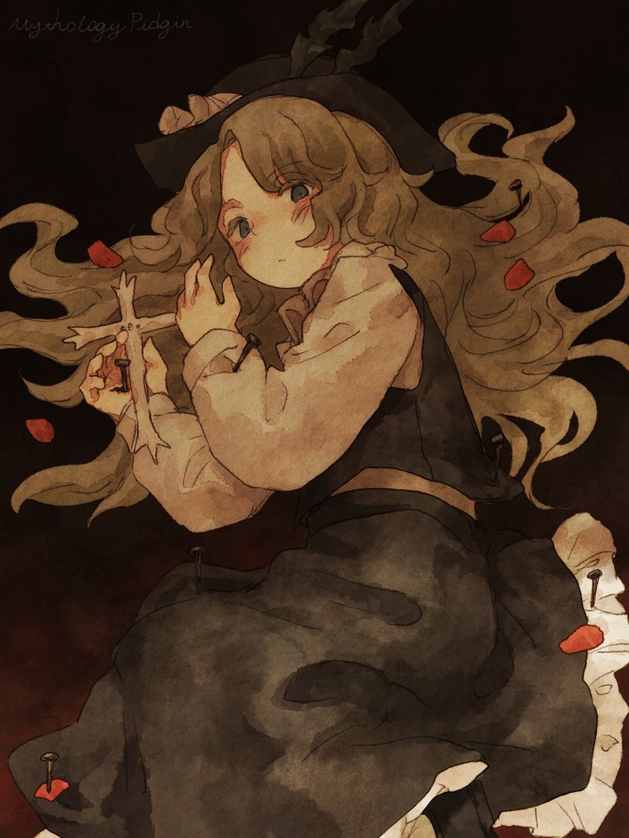 retrochaossan's tweet photo. 蓬莱人形 https://t.co/GqpkMdqVQT