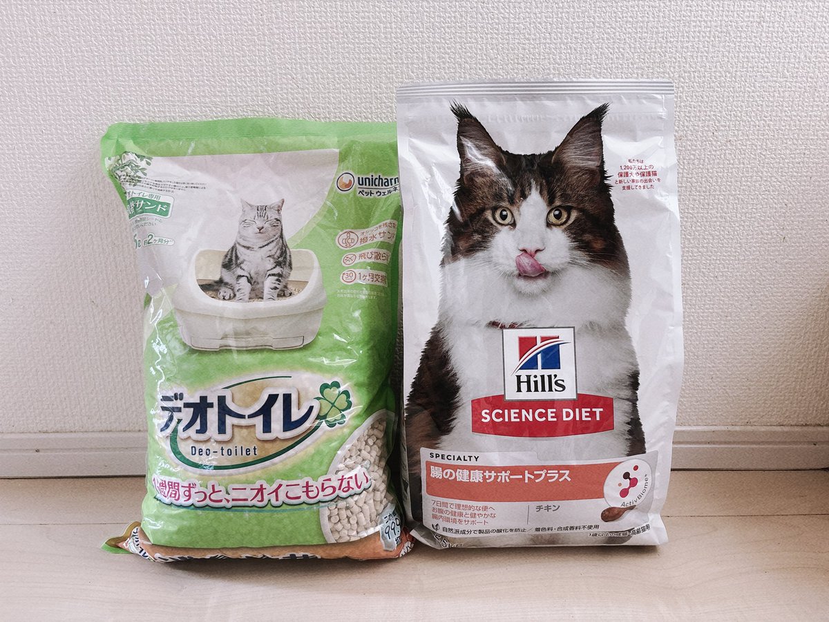 suzuokayu's tweet photo. フードと猫砂の寄付が届いております！
とても助かります🙇🏻‍♀️
ありがとうございます。 https://t.co/Cb0cyDerDg