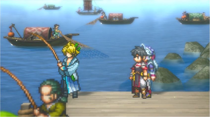 Himmeranai's tweet photo. 絶対ネームドキャラなのに話しかけられない謎の釣り人
#幻想水滸伝 #幻水SP https://t.co/DHNY4Me18b