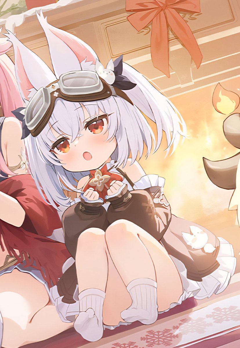 Reece_Rayy's tweet photo. The game has lolis. I'd imagine the western audience would be VERY annoying about it, given the fact that Manju is usually unapologetic with their designs. https://t.co/zo7j4reKbA