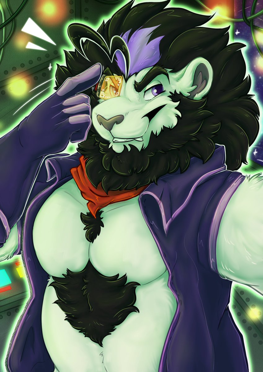 Happy #LionDay to all my Lion Friend ! 🦁💜🦁 This sona changed my