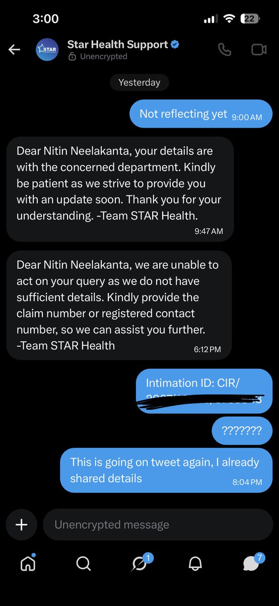 nitinneel96's tweet photo. @StarHealthIns THE WORST INSURANCE COMPANY https://t.co/SmpXn3ZTZS