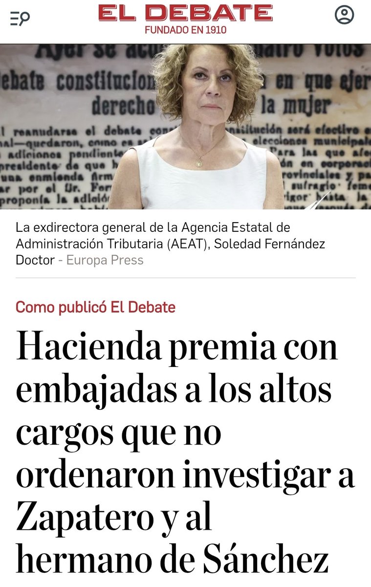 criaturina's tweet photo. CORRUPCIÓN EN LA FAMIGLIA 
ZP, IMPUTADO
CORRUPCIÓN EN HACIENDA 
0 HORAS SIN ESCÁNDALOS DEL PSOE

🤯🤯 LOS BIEN PAGAOS: Hacienda premia con embajadas a los altos cargos que no ordenaron investigar a Zapatero y al hermano de Sánchez.

 Pagas, tú sí, con tus impuestos.

https://t.co/s0oVdS8AdV