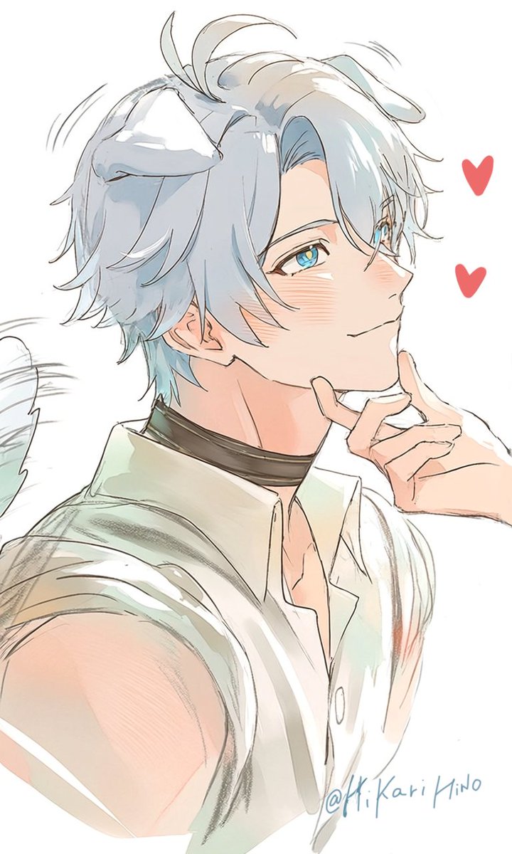 HikariHino83636's tweet photo. Puppy waiting to be told he's a good boy

#Phainon #ファイノン #HonkaiStarRail https://t.co/3AIpsTPnEs