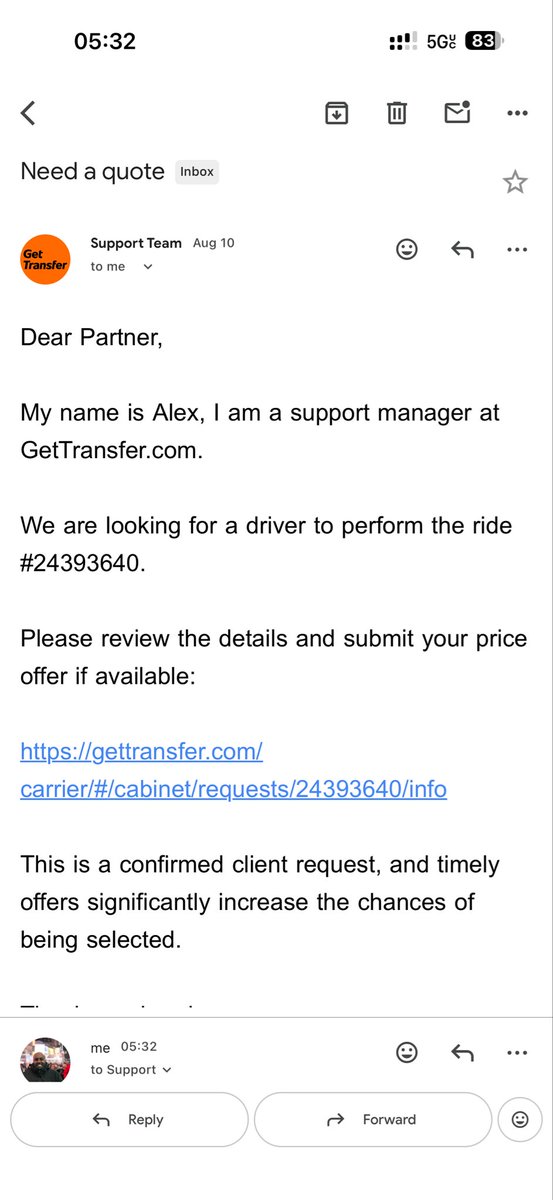 BasemToka's tweet photo. @GetTransfercom The audacity you have, how fucking darr you are, customers and drivers alike stop using this service its a SCAM https://t.co/qmIonSe1ro