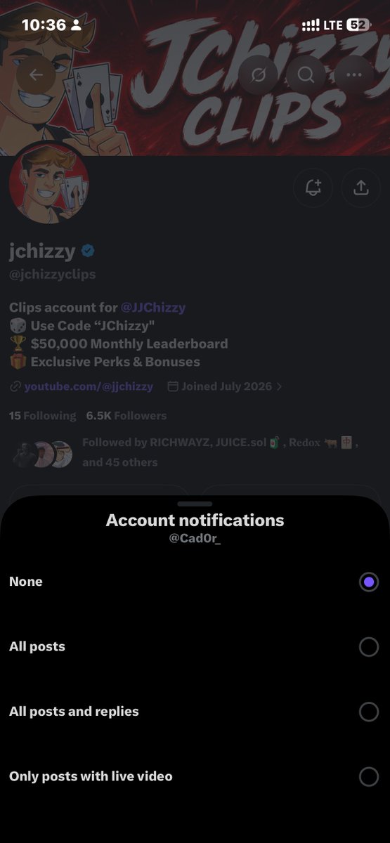 fwtheguy's tweet photo. @JJChizzy @jchizzyclips wow thank you for hosting this!! 

good luck to me and others. 

@Cad0r_ https://t.co/FEB2Gd4qhG