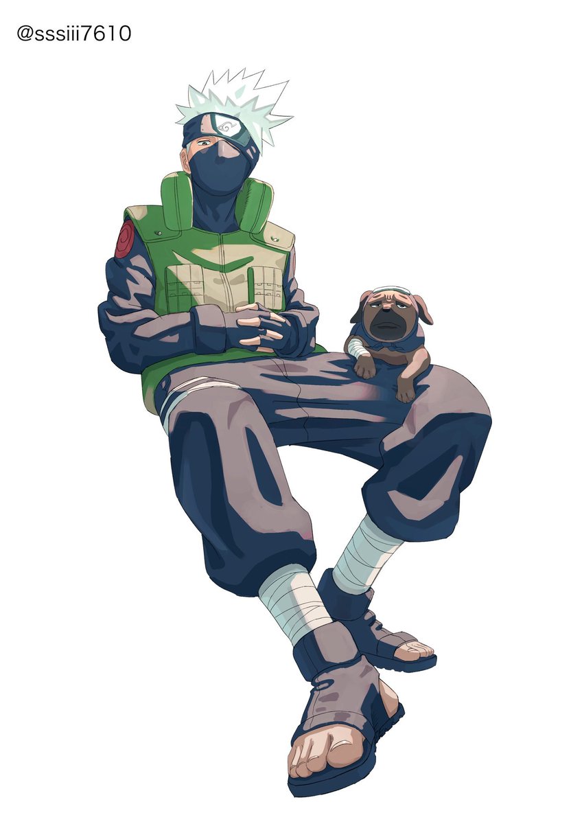 sssiii76102's tweet photo. カカシ&amp;パックン https://t.co/jiu6821BKm