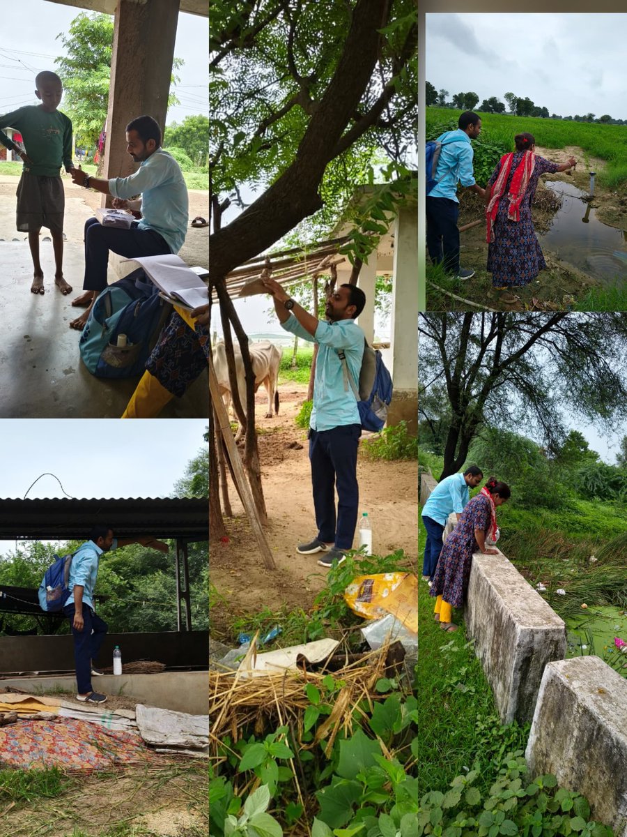aaravrajkumar_m's tweet photo. આજ રોજ આયુષ્માન આરોગ્ય મંદિર અંબાવાડા ના છાદરડા ગામ ખાતે વાહકજન્ય રોગ નિયંત્રણ કાયૅક્રમ અંતગૅત પોરાનાશક કામગીરી કરવામાં આવી અને ઓઇલિંગ કામગીરી કરવામાં આવી https://t.co/ulGSNJFZye