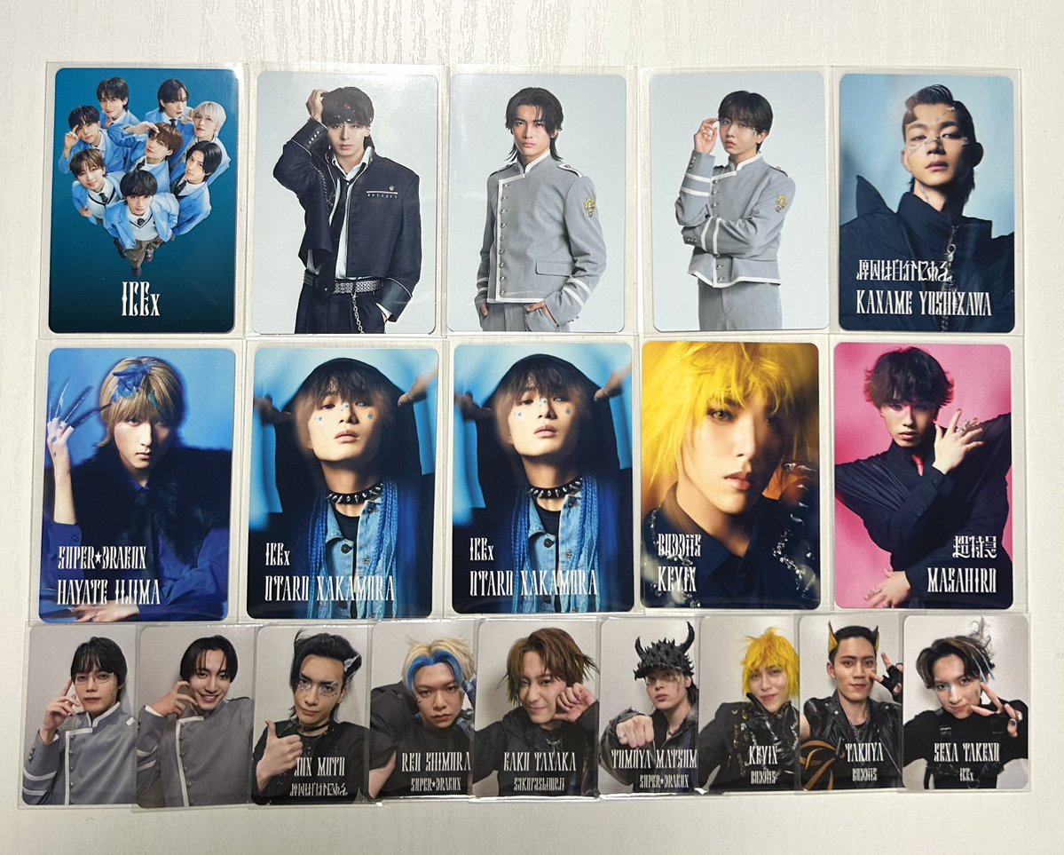kd_J1945's tweet photo. 【交換】EBiDAN Yes!東京 トレカ

譲 画像

求 同異種大倉空人＞REI

8/14手渡し＞渋谷手渡し＞郵送
お気軽にお声掛けください https://t.co/r00qPjsGz8