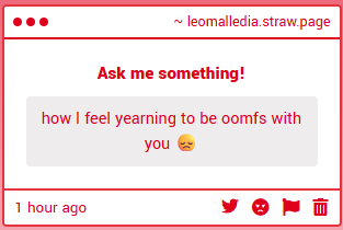 leonyafrnk's tweet photo. awhhh its ok u can reveal urself anon! as long as ur not on my dni i think we can make it work! https://t.co/jeXiBmRCS2