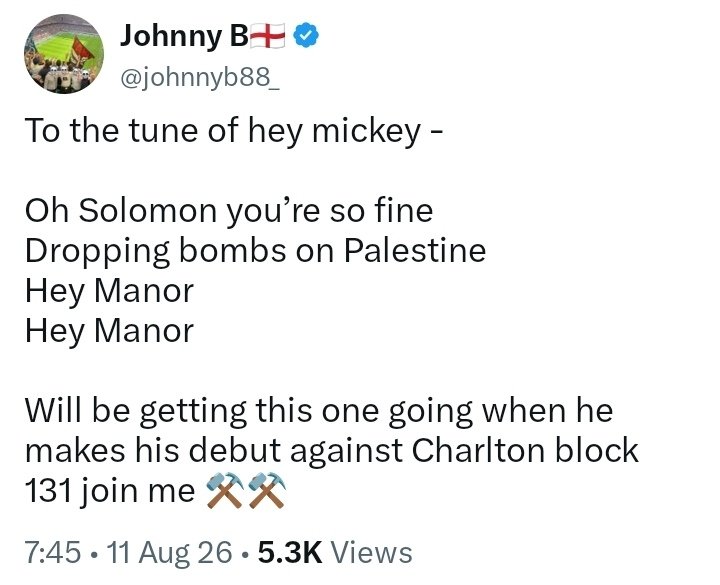gingerrtom's tweet photo. 'keep politics out of football' until it involves blowing up muslim children. https://t.co/RIPAc00Nrn