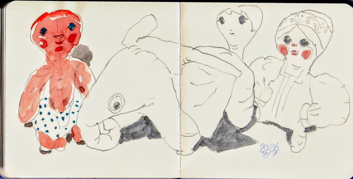 tomokazuyoshida's tweet photo. Sketching Czech toys https://t.co/sYflwjLJGR