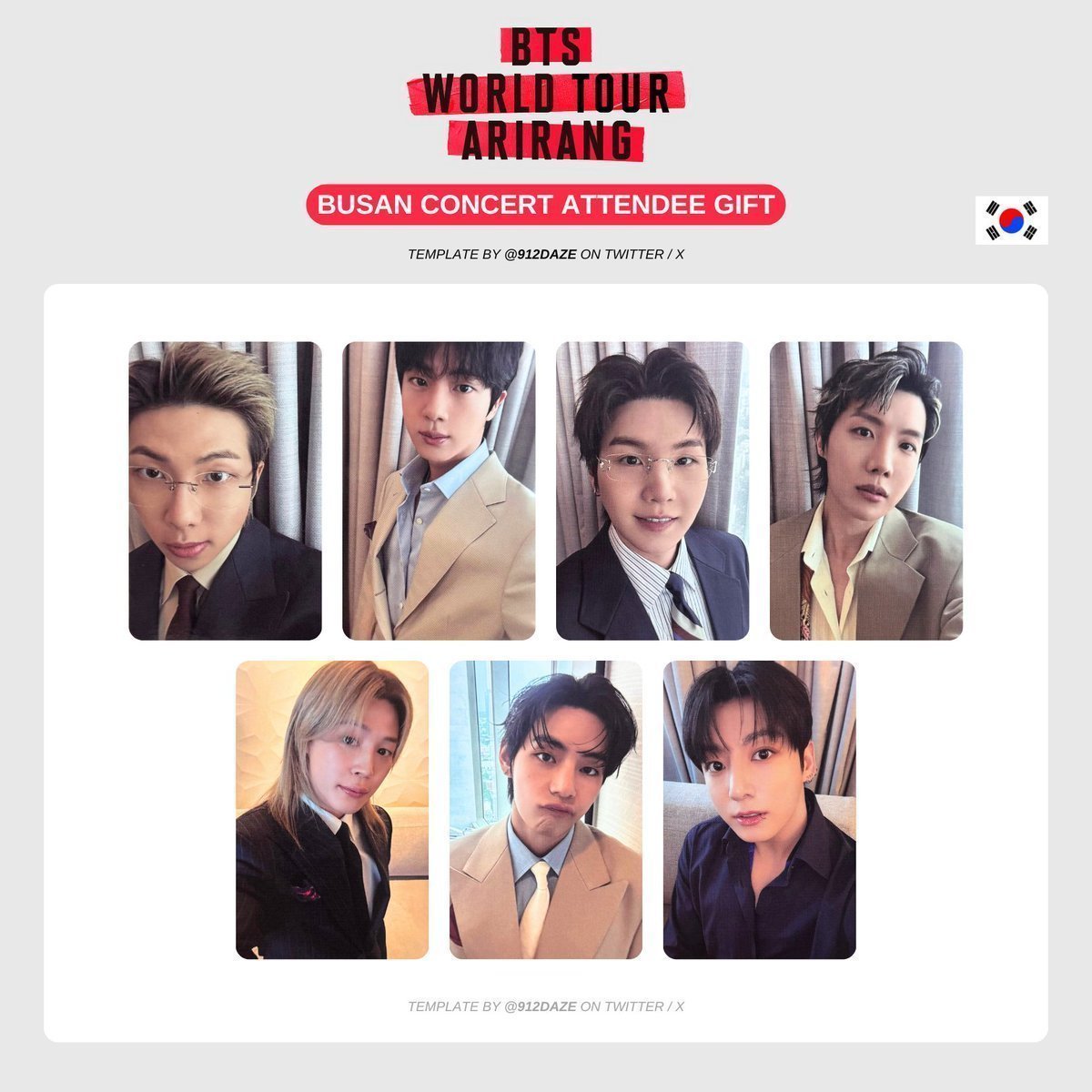 jiamerch_ph's tweet photo. wts lfb ph <help rt>                      

BTS busan concert gift pc set                   

₱1999 ea set — free isf                   

- set / 7 pcs        
- normal eta (sept-oct)         
- dop: dp ₱499 (payo), rembal (once onhand)      

• reply "mine+qnty" or dm me! https://t.co/jqoHKyttaE