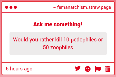 femanarchism's tweet photo. probably 10 pedophiles https://t.co/TID9V3k1bM