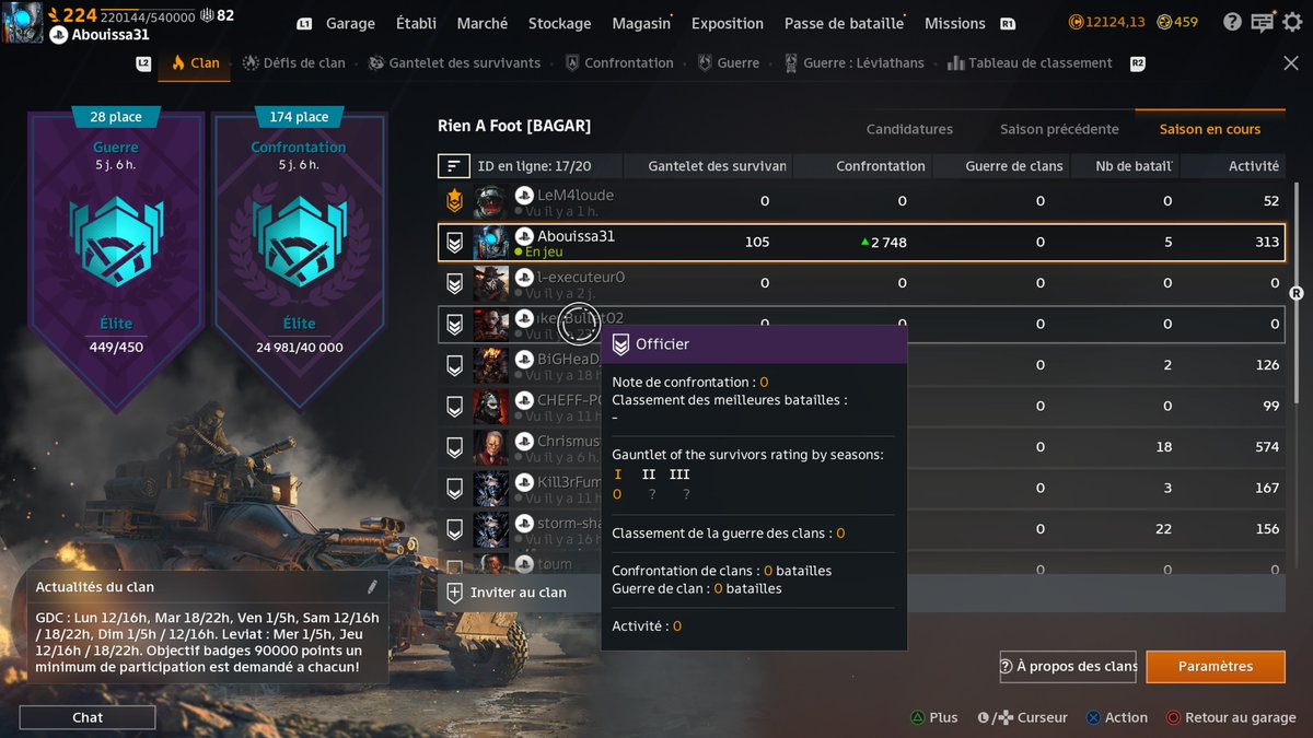 ibirdyag's tweet photo. Bonjour 👋 
Le clan BAGAR recrute PS4/PS5

Nous recherchons des joueurs GDC et ou confrontation actifs !
Bonne humeur, pas de prise de tête.
Vous pouvez m'envoyer un MP ou candidaté directement. 👍 https://t.co/b4HDni8PL0