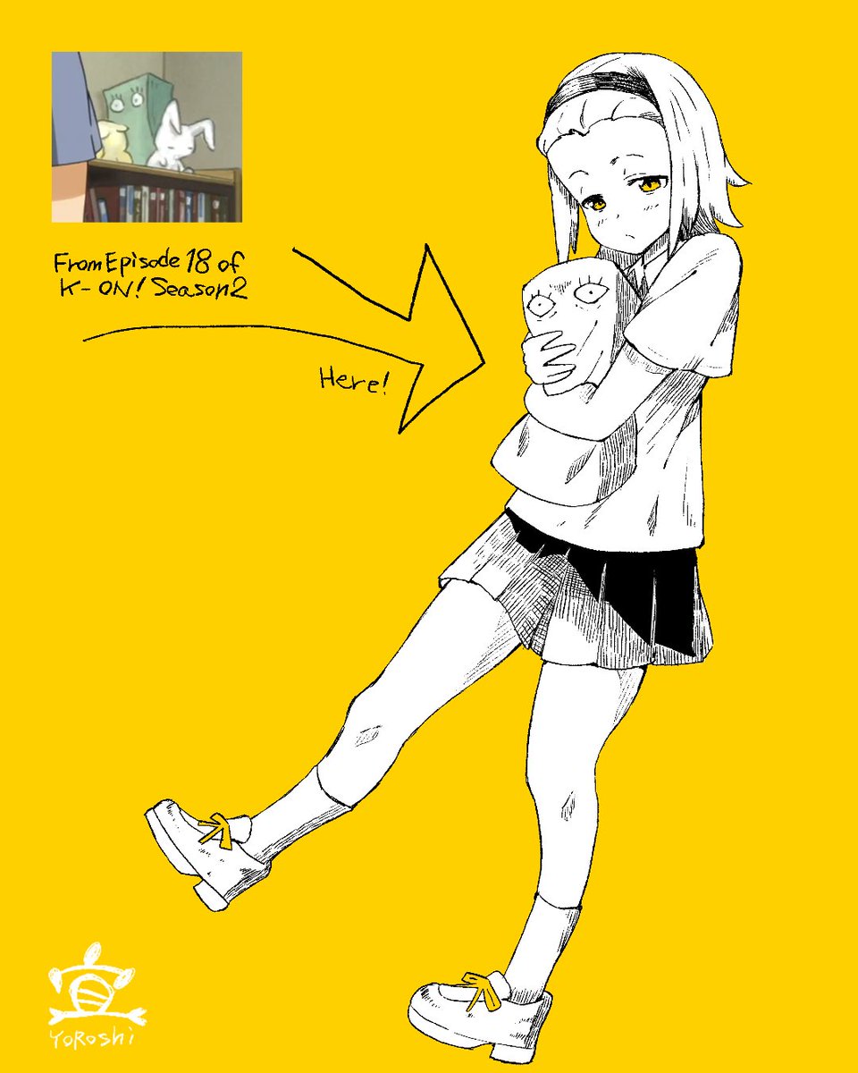yoro_shi's tweet photo. 田井中、謎のぬいぐるみ
#けいおん #K_ON #りっちゃん隊員 https://t.co/fMV4fvVTdb