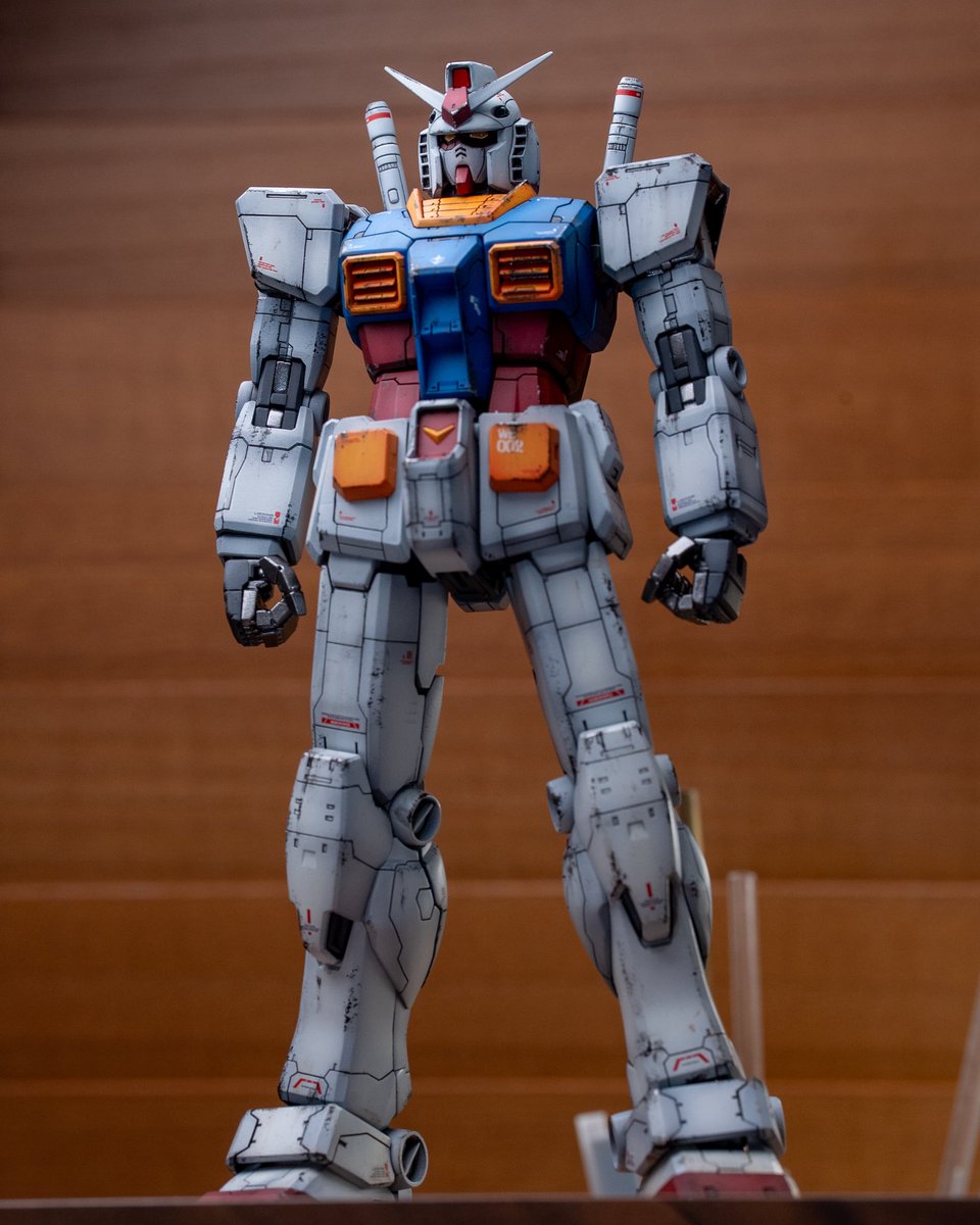 NMaker_Studio's tweet photo. First look of the MG 1/100 RX-78-2 Ver.OYW https://t.co/Uj2MdpEtYC