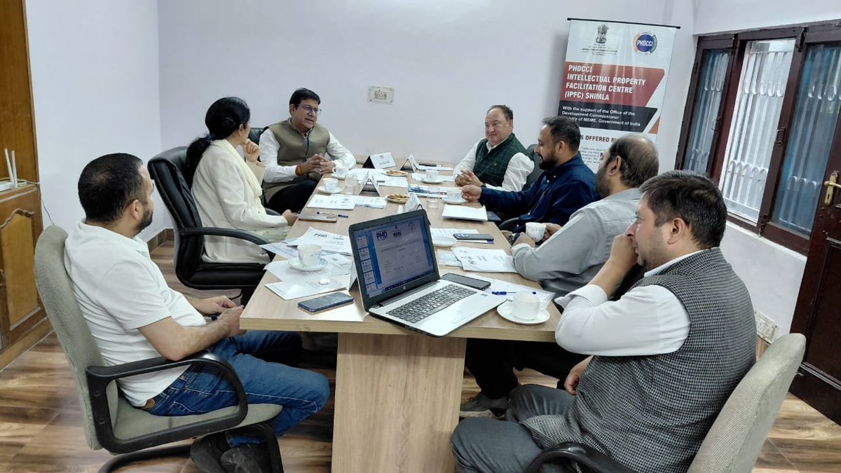 MSMEDFOHPSolan's tweet photo. Review of IPFC, Shimla, PHDCCI, Shimla by First Steering Committee Meeting today on 11.08.2026 at Shimla.👆 https://t.co/uBhuwKiHXH