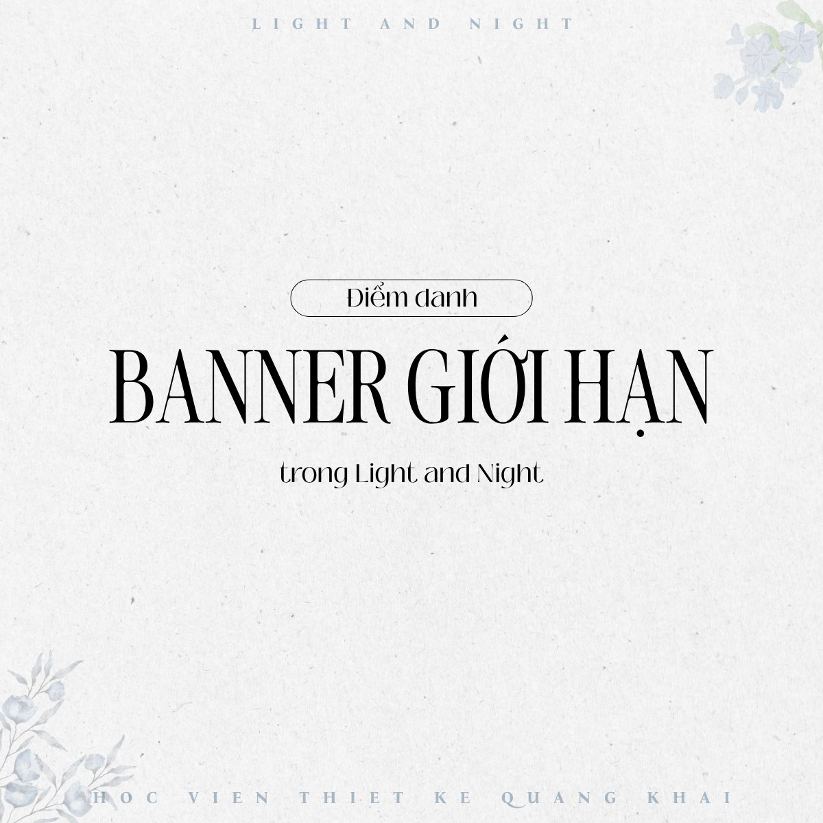 HVTKQK's tweet photo. GIÁO TRÌNH CƠ CHẾ | ĐIỂM DANH CÁC DẠNG BANNER GIỚI HẠN TRONG LIGHT AND NIGHT

Học Viện gửi các Nhà Thiết Kế bài tổng hợp các banner Giới hạn trong game cũng như cơ chế của từng banner để các Nhà Thiết Kế dễ phân biệt và tối ưu tài nguyên quay GIao Cảm tốt nhất nhe!!! ( ᴗ͈ˬᴗ͈)ഒ

#HocVienThietKeQuangKhai #LightandNight #TutorialLightandNight #LightandNight101