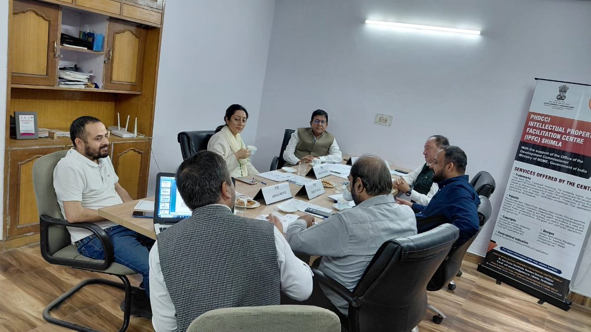 MSMEDFOHPSolan's tweet photo. Review of IPFC, Shimla, PHDCCI, Shimla by First Steering Committee Meeting today on 11.08.2026 at Shimla.👆 https://t.co/uBhuwKiHXH