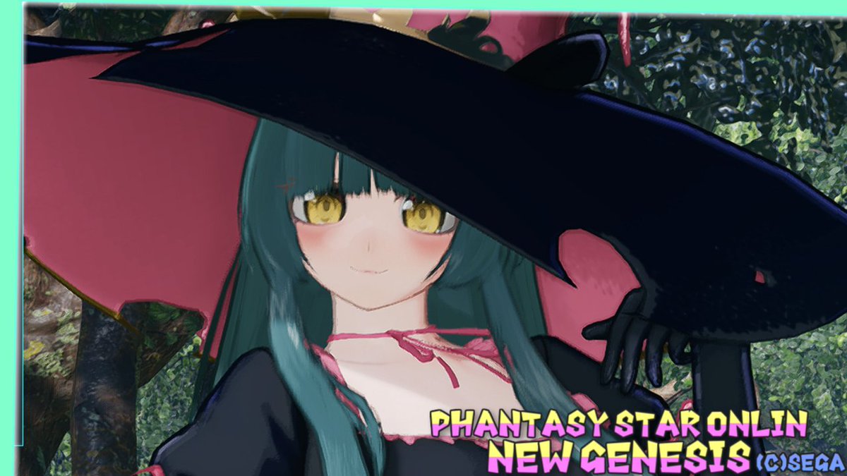 Gemushu's tweet photo. 今日の衣装どうしようかな…と悩んでいたら魔女になりました！！
#PSO2NGS #NGS #PSO2NGS_S︎S https://t.co/BkL7Iu8aSX