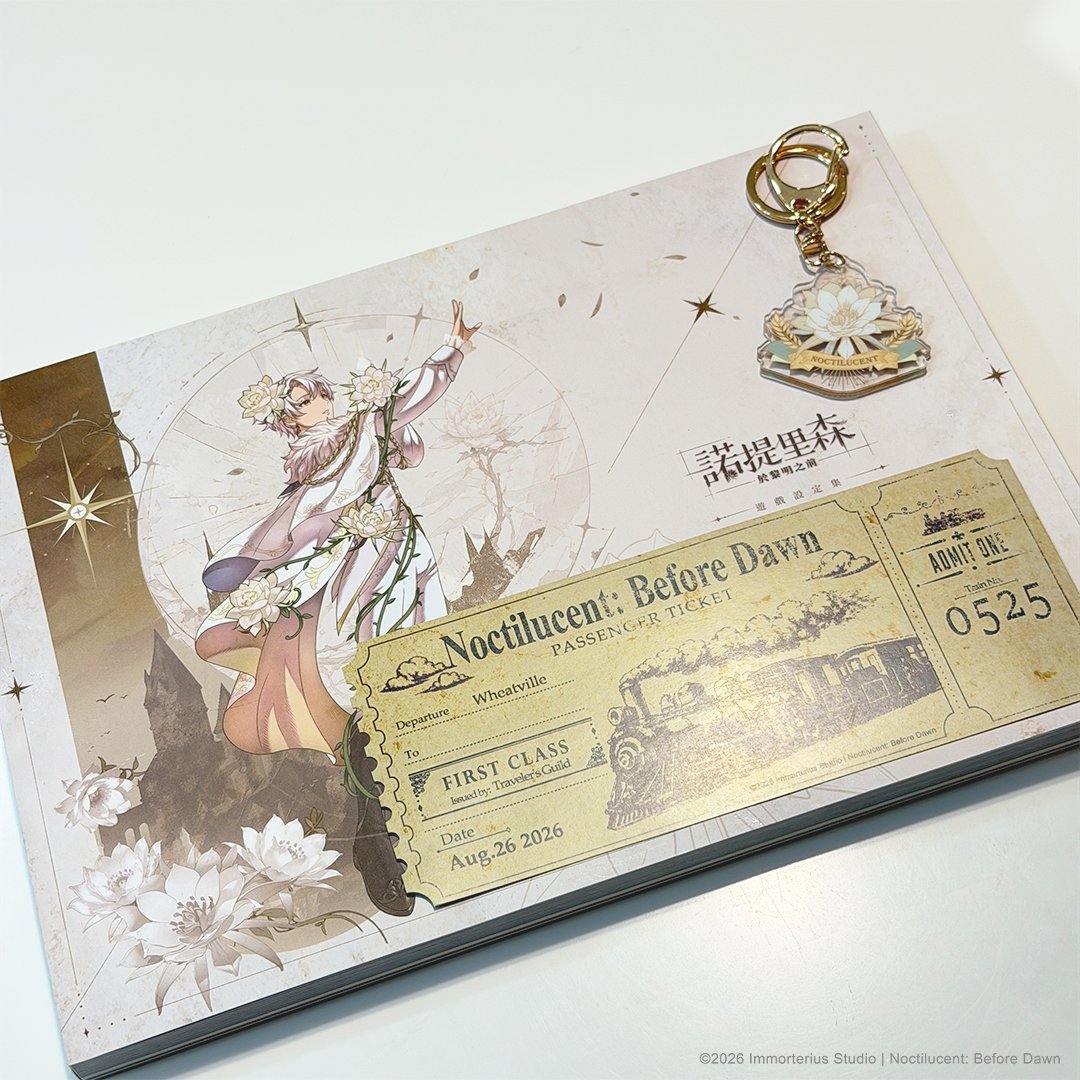 NoctilucentEN's tweet photo. Noctilucent: Before Dawn – Collector's Edition | New Merch Set First Look!

Dear Travelers,

The Traveler's Guild has recently received physical samples of our new limited-edition merchandise, and we would like to share them with you. 

#Noctilucent https://t.co/zIkBueq02E