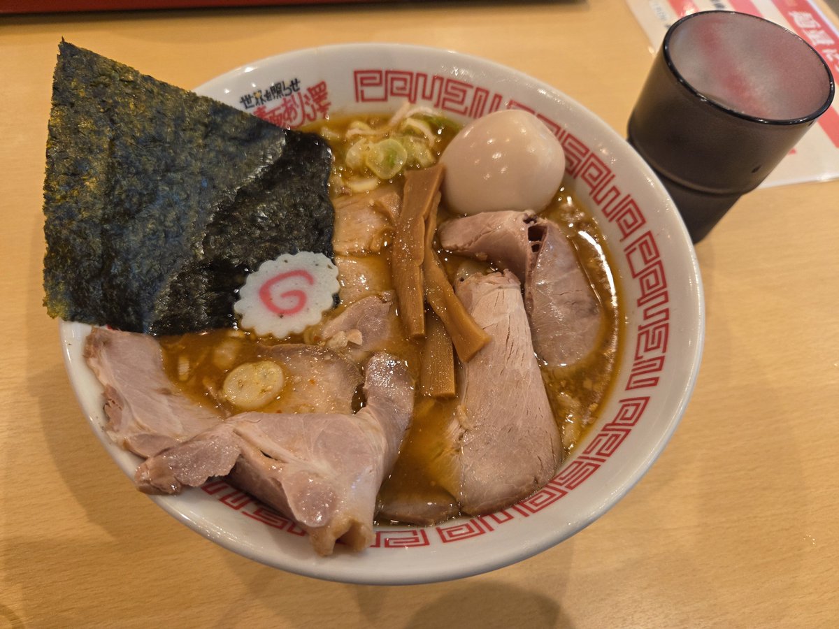 ash_7sin's tweet photo. 黒部方面へのドライブからの帰り道に、らぁ麺あり澤なるラーメン屋にて味噌チャーシューを食べてきました。 https://t.co/IW4GY79ypm