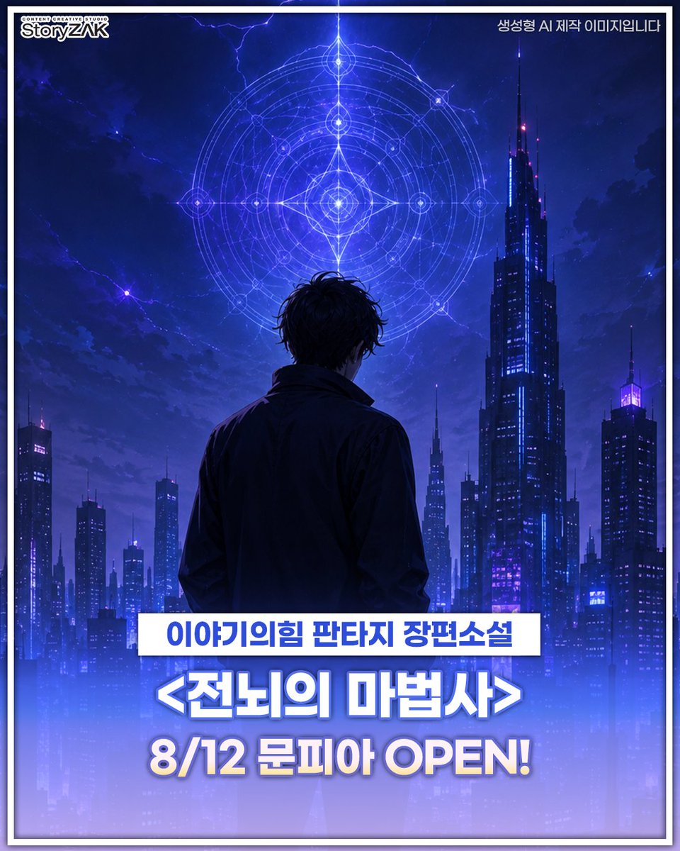 STORYZAK21's tweet photo. 이야기의힘 <전뇌의 마법사>
문피아 론칭 기념 팔로우+RT #이벤트!🎉

🎁참여방법: 팔로우+RT
🎁상품: #맥도날드 (1명 추첨)

네트워크를 휘젓는
현대 마법사의 이야기가 궁금하시다면? ⚡💻
https://t.co/xQBHFkdLYy https://t.co/JY9QWkmoRY