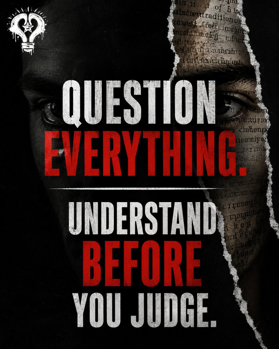 QTNstore's tweet photo. Strong opinions deserve strong understanding.
Ask. Listen. Learn. 
Tag someone who values thoughtful discussions.

#truth #questionthenation #criticalthinking #discussion #usa https://t.co/p0KFtDyjme