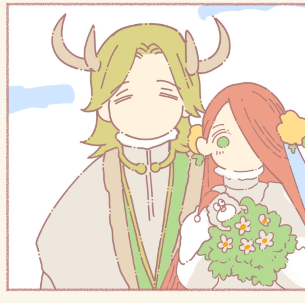studioseiza's tweet photo. ども…スカジの結婚という冬山の女神と獣の神の恋愛漫画を描いてます🔮男性は髭と角が生えた謎のキャラデザなんですが実はモデルがいます。有名なので歴史好きだと分かるかも。隠れ美形設定です🫶写真:東京書籍のビジュアルマップ大図鑑世界史
#一次創作 https://t.co/SlBYYeoFjC