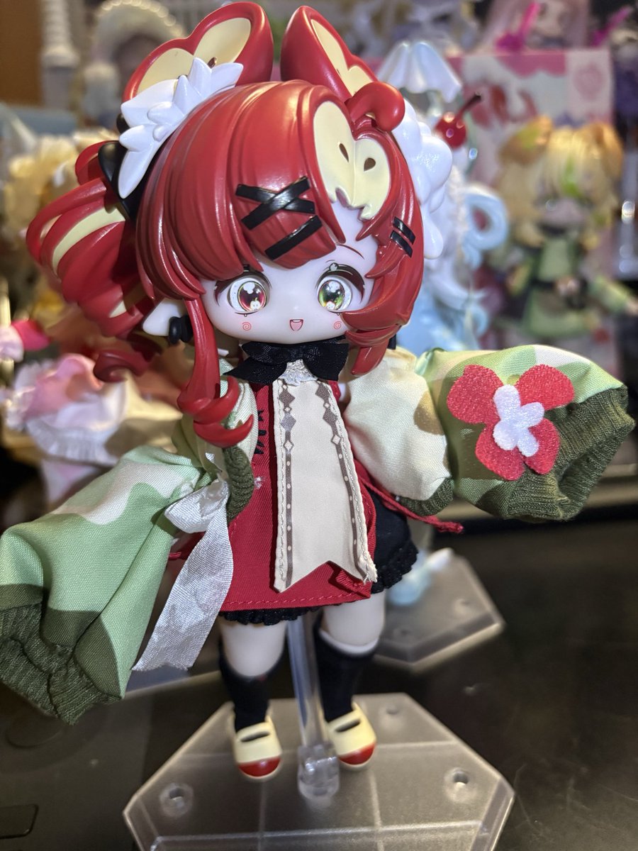 HousekiInu's tweet photo. そして早速おめめ変えました👀✨🍓ちゃんの🍓断面お目目意外とかわいい💕 https://t.co/n89BNQ9kc4