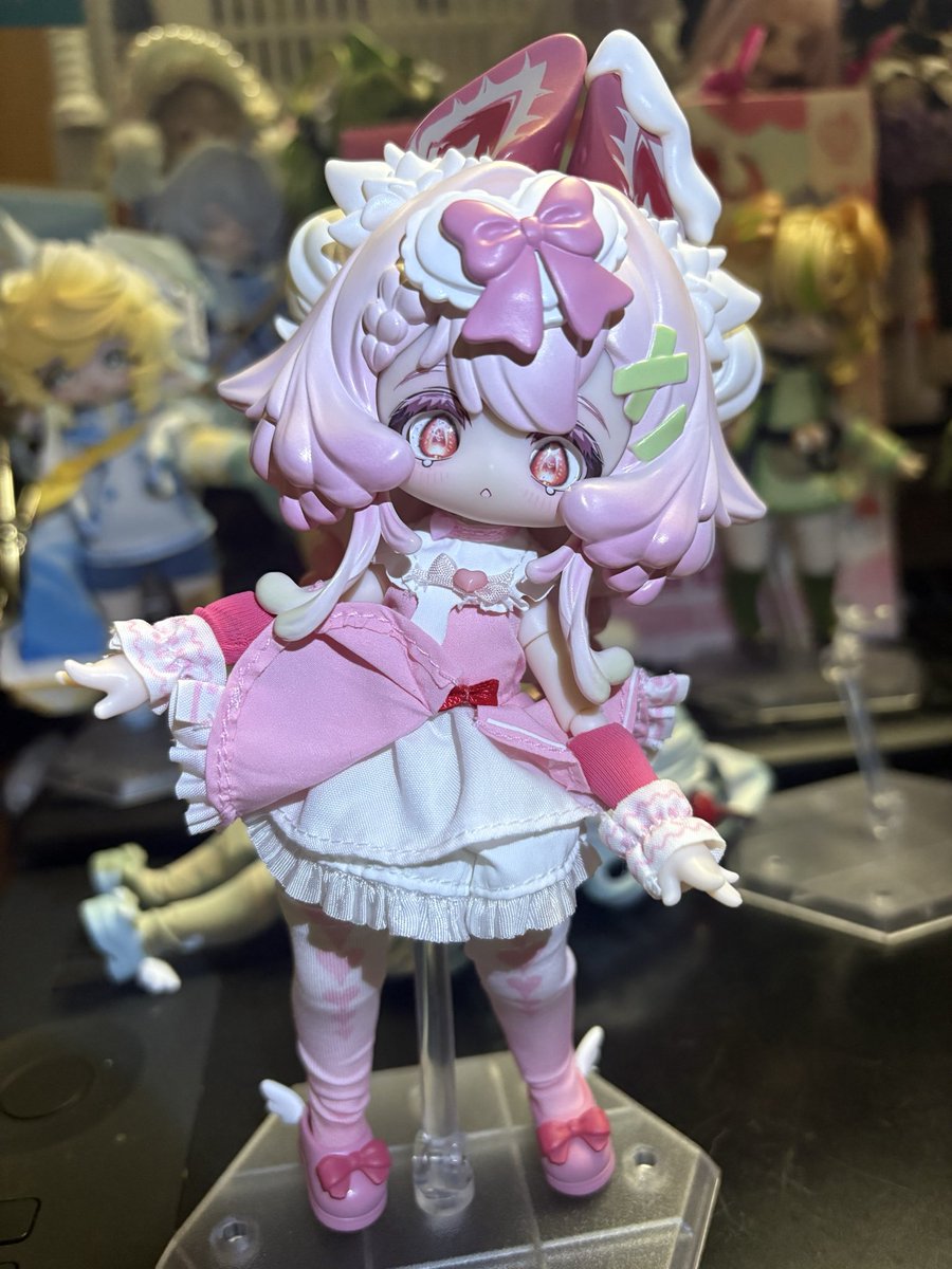 HousekiInu's tweet photo. そして早速おめめ変えました👀✨🍓ちゃんの🍓断面お目目意外とかわいい💕 https://t.co/n89BNQ9kc4