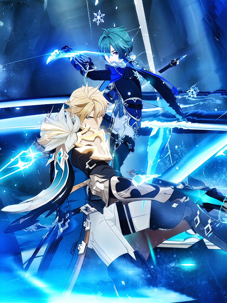 inignsn's tweet photo. ❄《氷霜》
ファルカ × ローエン

#Varka #Lohen  #ファルカ  #ローエン #GenshinImpact https://t.co/xBeGEU3d9X