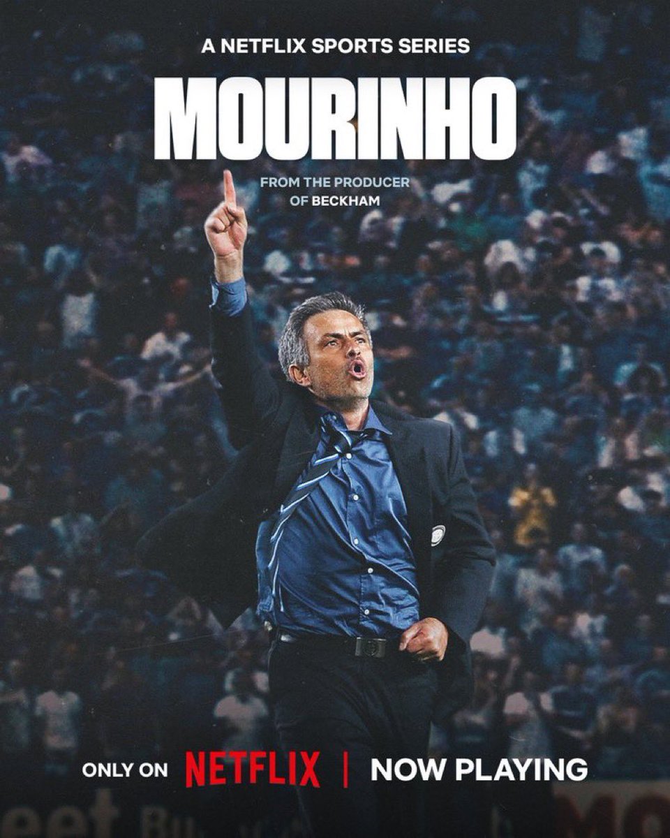 Jmshow10's tweet photo. Merci Netflix pour ce documentaire sur Mourinho. Un seul mot : Monumental.

Un Mourinho authentique, honnête, touchant…et des intervenants incroyables : Lampard, Drogba, Terry, Zlatan, Zanetti, Čech, Eto’o, Hazard…

Porto, Chelsea, l’Inter, Barcelone, le Real Madrid, Casillas…tout y passe.

L’un des meilleurs documentaires sportifs de ces dernières années.

Petit bémol : la version française parfois très mal traduite.

Aucun spoil, par respect pour les abonnés.