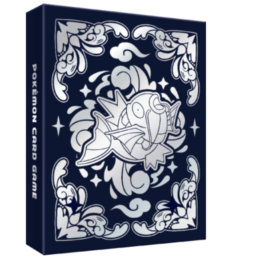 PokeGetInfoMain's tweet photo. 【ポケカ海外情報】
韓国版ポケモンカードにて「コイキングスペシャルセット」の発売が判明

📅発売日
8月16日(日)

✅収録内容
・デッキシールド
・フリップデッキケース
・ラバープレイマット
・コレクションファイル
・カードボックス
など

✅詳細はこちら
https://t.co/5v3aQVq77c

#ポケカ #ポケモンカード