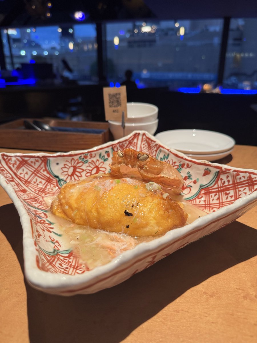 TKjam1's tweet photo. プリプリの牡蠣にふわふわの蟹🦀🦪
味わい深く食感まで堪能いたしました😋 https://t.co/XJP7Lpue5D