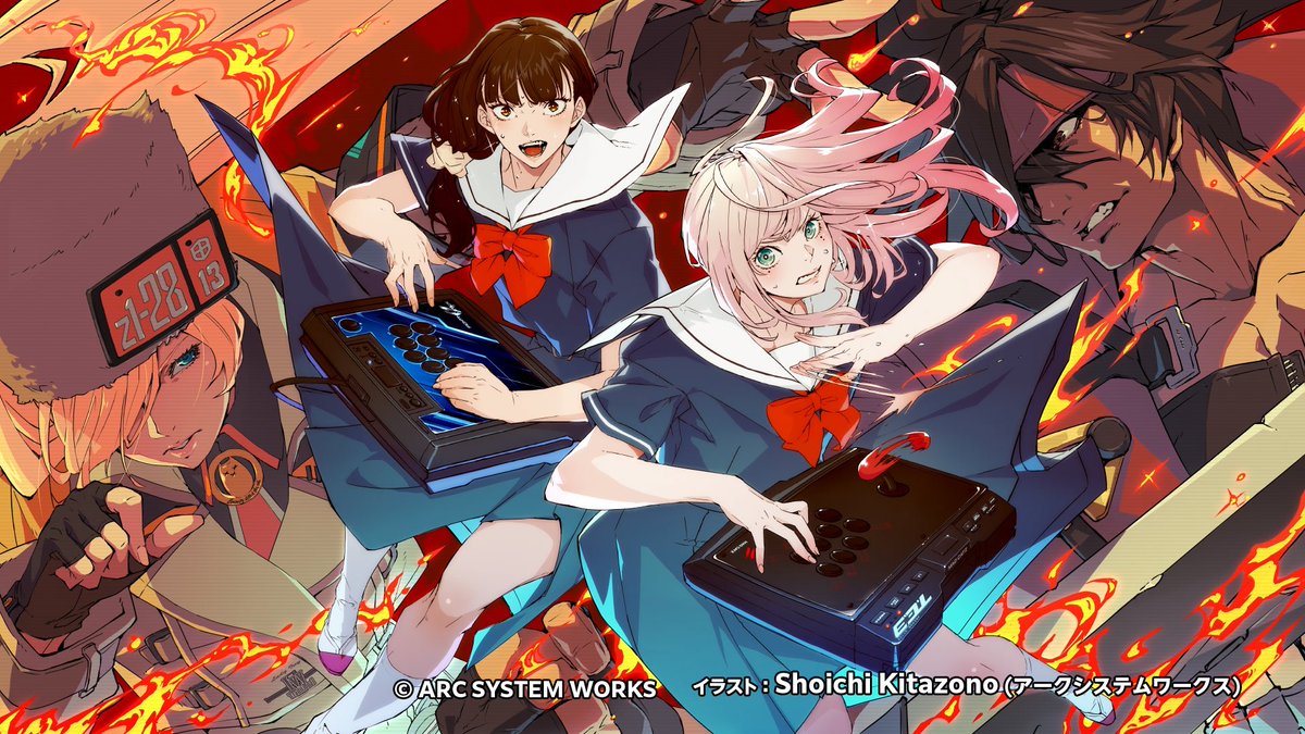 Young Ladies Don't Play Fighting Games 第6話 ツイート画像 1