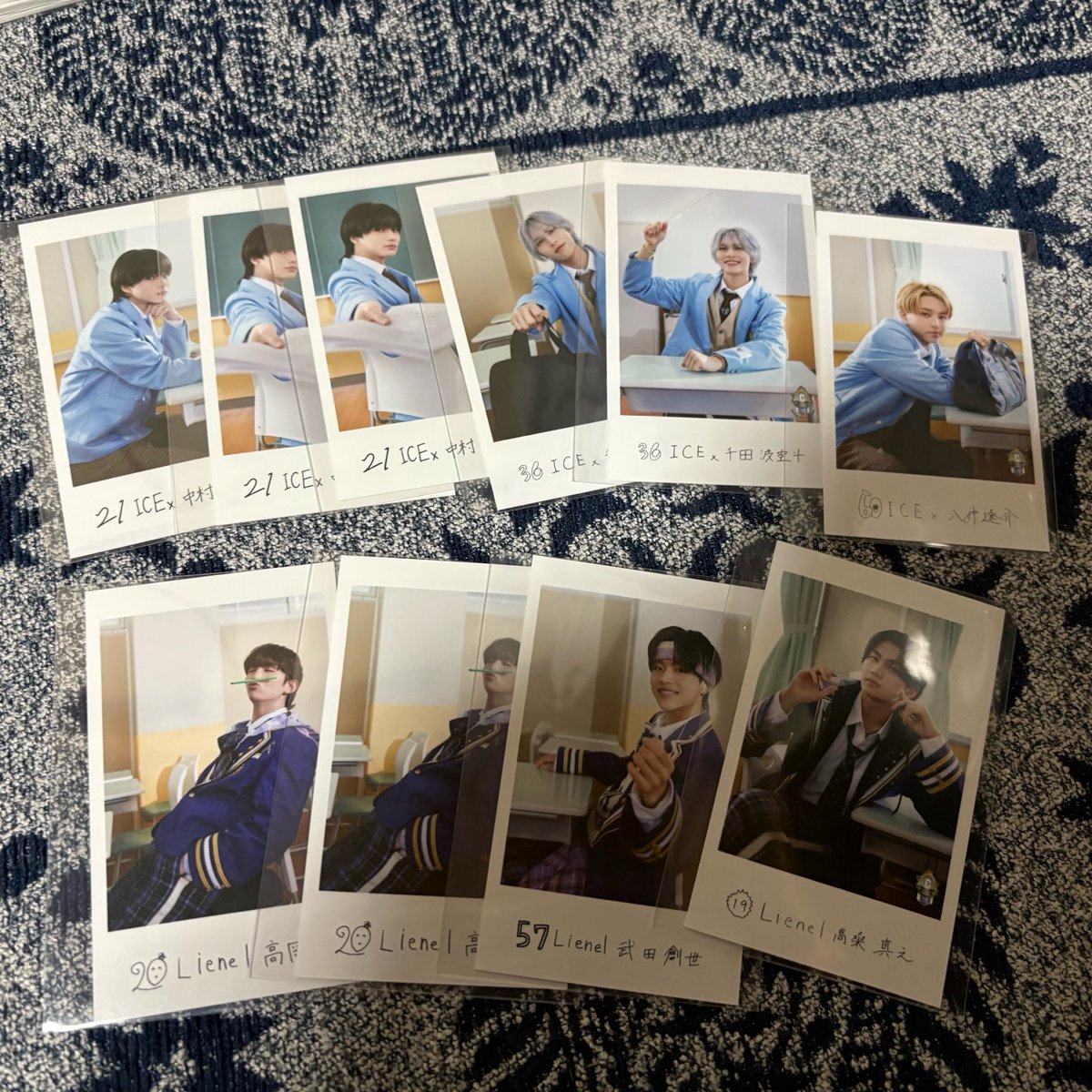 9Fjnw's tweet photo. EBiDAN THE LIVE 2026 15th Anniversaryエビライ ミニフォト 隣の席セット 交換

【譲】リョウガ シューヤ マサヒロ  ジャン田中 柴崎 TETTA EIKU  高田 長野 桜木SEIYA FUMIYA  FUMINORI YUMA
TAKUYA SHOW 中村 千田 八神高岡 武田 高桑

【求】
佐野:右
杢代、吉澤、竹野:全方向
8/16エビライ 手渡し https://t.co/mWC55V4KtS