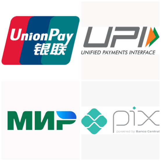 IPAZIA2025's tweet photo. #ReltaRefero
Sfida ai colossi #USA, come #Visa e #Mastercard, creando circuiti di pagamento alternativi per ridurre la dipendenza dai circuiti americani: #Pix in #Brasile, #Upi in #India, #UnionPay in #Cina e #MIR in #Russia.
https://t.co/RGK0qrAlEe https://t.co/PyfIVONhSB