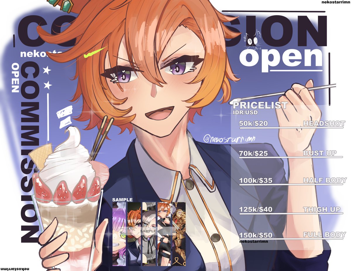neko_sutaru69's tweet photo. Buuuuurp* uh... I mean
✨ hello everyone!!!✨
Im finally opening commission to overseas!! Please help a brother out so I can fix (or upgrade) my laptop (RAM and SSD) so I can continue drawing our glorious overlord! ✨✨

#ウマ娘プリティーダービー #ウマ娘
#opencommission https://t.co/U8qXB4lUc7