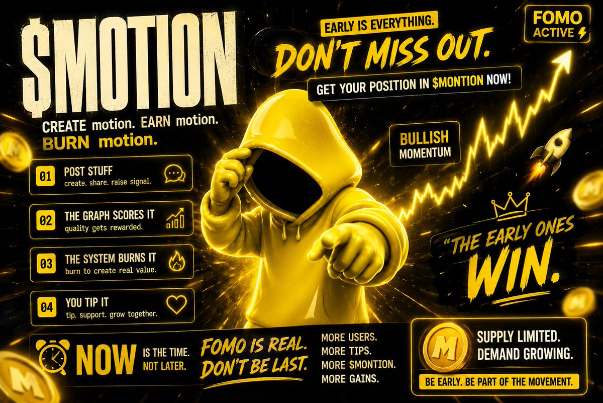 Aripin1989's tweet photo. Just registered on @motiontip 👀

Feels like this could seriously grow if the momentum keeps building.

Early spots are always the most interesting…

Don’t sleep on it. Get your position in $MONTION before everyone starts talking about it. 🚀

NFA, just watching the early moves. https://t.co/cPOitIZJVy