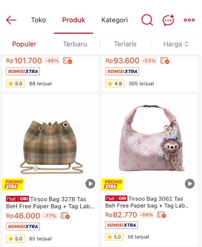 inibiyah's tweet photo. NEMU LAGI TAS TAS CANTIK UNDER 100K
kali ini tas yang vibesnya asikk bangett, lucu cantikk unikk https://t.co/QIGnARfWMq