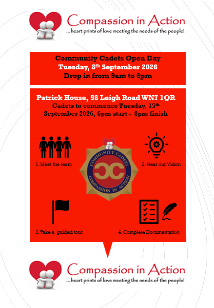 Compassion_uk's tweet photo. 🚨 Calling all new Year 6 pupils! 🚨

Looking for something new, exciting and rewarding? 🌟

Our Community Cadets programme is a fantastic opportunity for Year 6 pupils to build confidence, learn new skills, make new friends and get involved in their local community! 💙

📍 58 Leigh Road, WN7 1QR
👥 For Year 6 pupils

Take a look at our poster for more information and find out how to get involved!

#CommunityCadets #Year6 #YouthEngagement #Community #GetInvolved #Leigh #MakingADifference