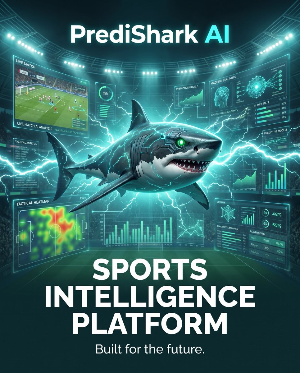 ChainFlare01's tweet photo. @Klaywontmiss @PrediSharkAI Predictions bring the attention, but the ecosystem brings the value 🦈🔥 PrediShark gets it. 🚀
#PrediSharkAI #SportsTech #Crypto @PrediSharkAI https://t.co/kjrJS54BVo