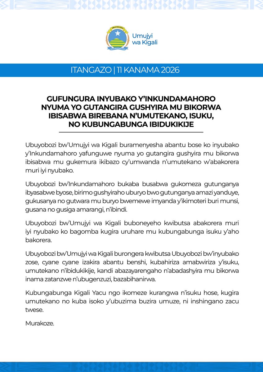 EmmaClaudine's tweet photo. Inkundamahoro yafunguwe. Ibisabwa bimwe byamaze gushyirwa mu bikorwa, ariko hari ibindi bikomeje. 
Buri mucuruzi arasabwa kuba ijisho ry’isuku, kandi agashyiraho uruhare rwe. 
Si Inkundamahoro gusa, inyubako zose, cyane cyane izikorerwamo abantu benshi, zirasabwa kwita ku #iSuku n’umutekano by’abakoresha izo nyubako.