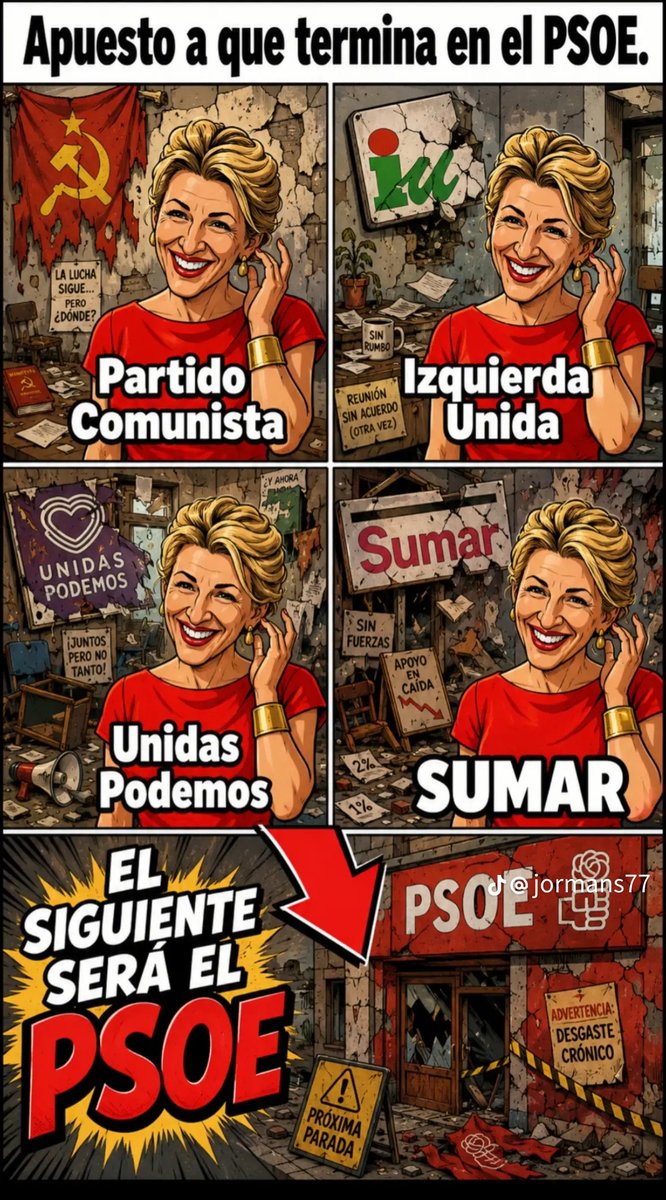 Isabelita111019's tweet photo. Por donde ha pasado ha hundido, es mi prima la coja. 🤪 https://t.co/ITbS29TPlh
