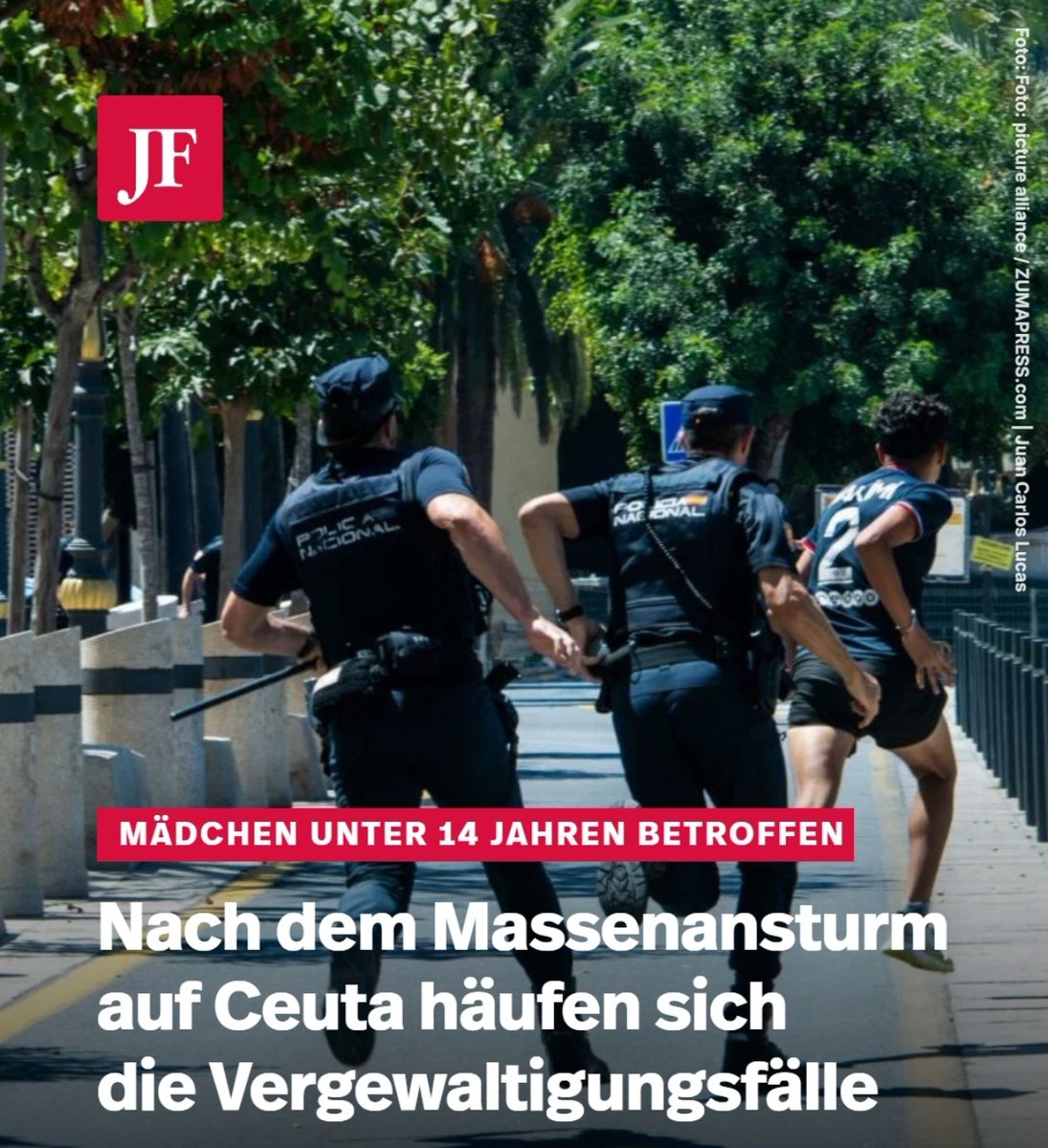 TimKoffiziell's tweet photo. Aber das wird doch bestimmt nichts mit den Invasoren aus der 3. Welt zu tun haben, oder?

#Ceuta https://t.co/l3zd6eDy5G