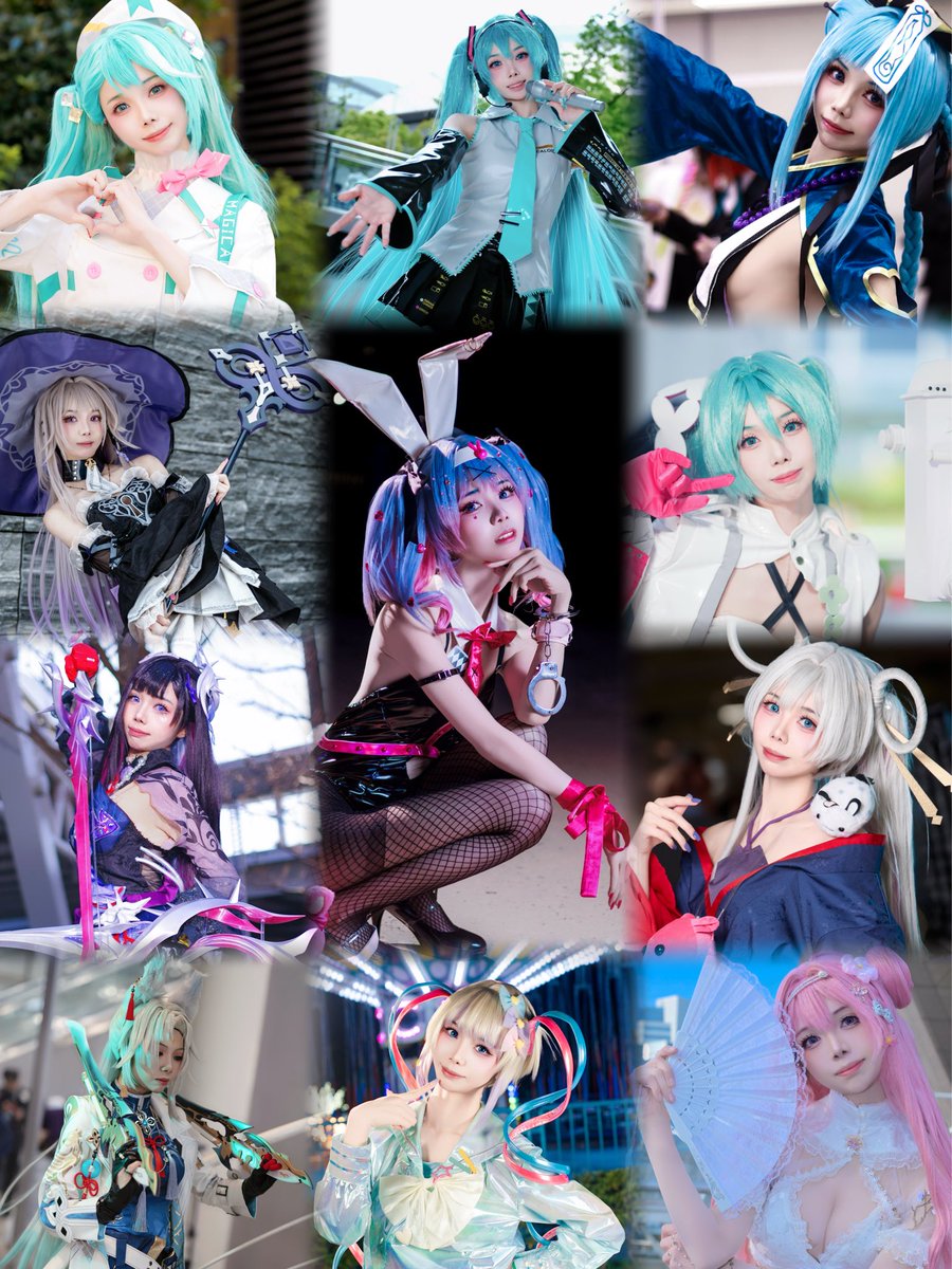 kaineee170's tweet photo. 夏コミ前なのでタグ失礼します🏷️

関東で初音ミク・ホヨバ作品を中心にコスしています🩵
ジャンル問わず仲良くしてくださる方と繋がれたら嬉しいです！

RP中心にお迎えします🫶🏻

#コスプレイヤーさんと繋がりたい
#カメラマンさんと繋がりたい https://t.co/Bd0iqSzLDV