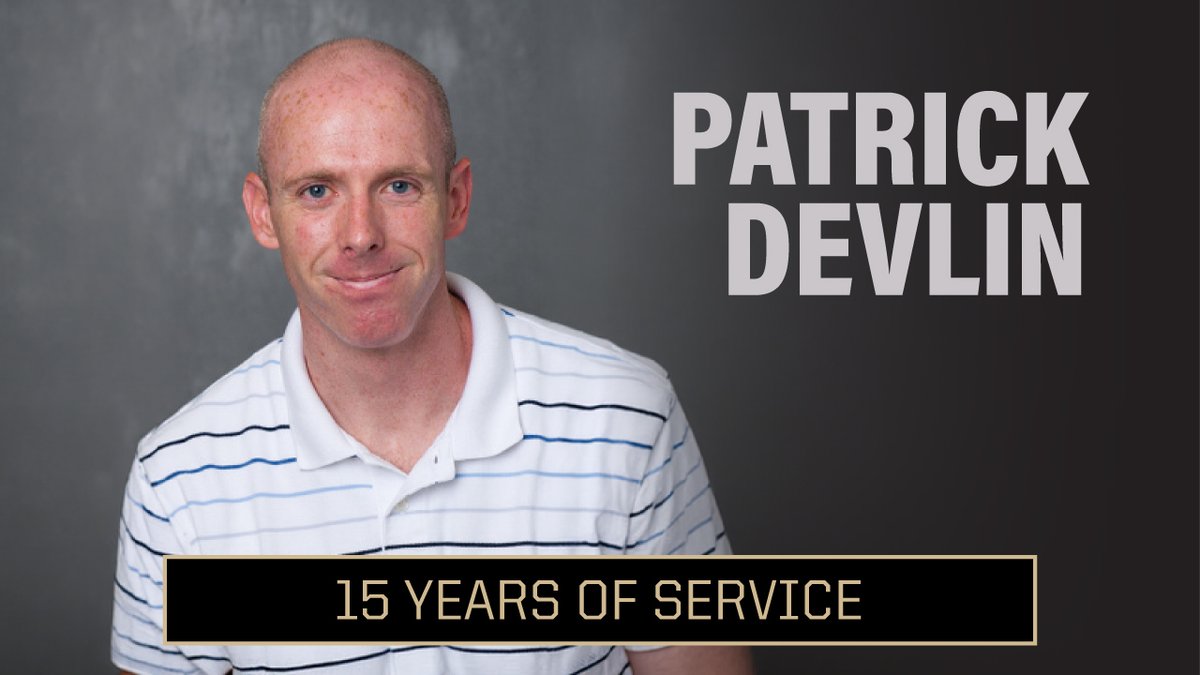 Purdue_Math's tweet photo. Congratulations to Senior Lecturer Patrick Devlin on 15 years of service to Purdue!
Boiler Up! 🚂 ⬆️ 🖤 💛 

https://t.co/Am3eTrtgDd?

#PurdueScience #Science #PurdueMathematics #Mathematics #Math https://t.co/UoPCjDrp7b