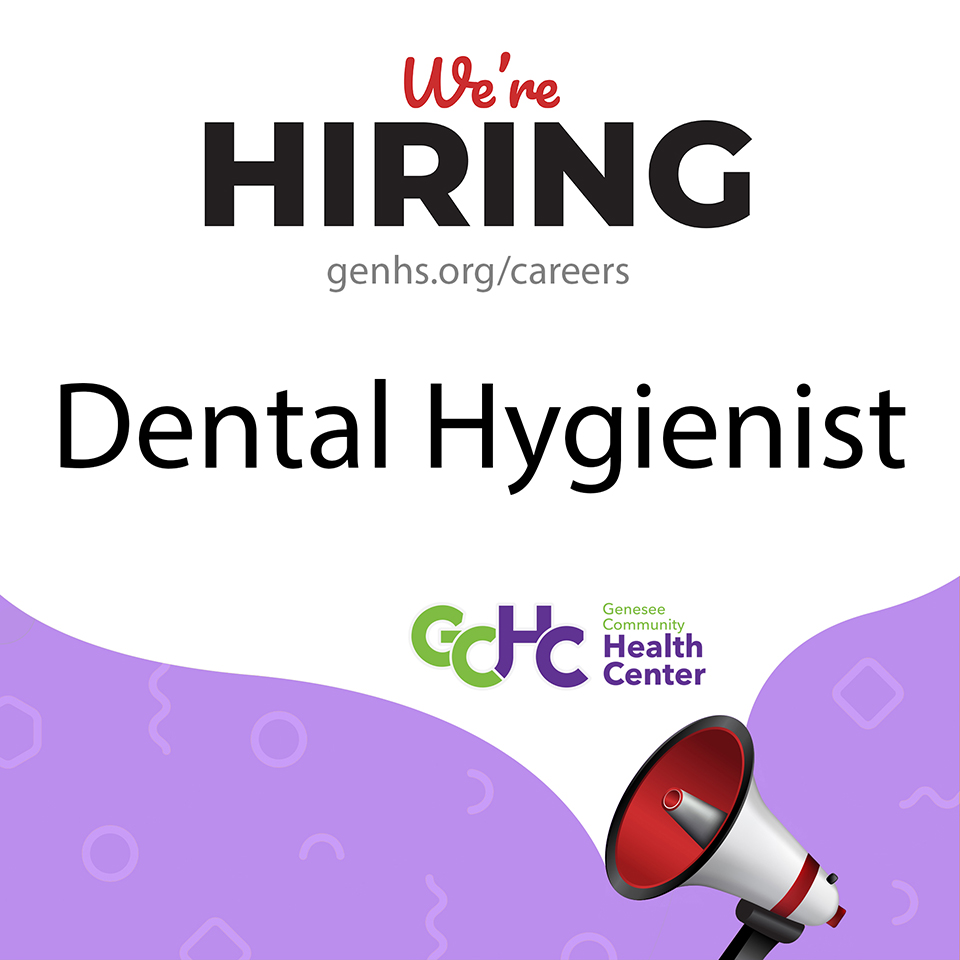 GenHealthSystem's tweet photo. Genesee Community Health Center is seeking a licensed Dental Hygienist for our new addition at the Burton location.

See link for details and apply today! https://t.co/MNMgTwTnK9

#jobopening #jobsearch #DentalHygienistJobs #GeneseeCounty https://t.co/RMJK2WewK9